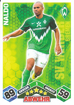 Naldo Werder Bremen 2010/11 Topps MA Bundesliga #5